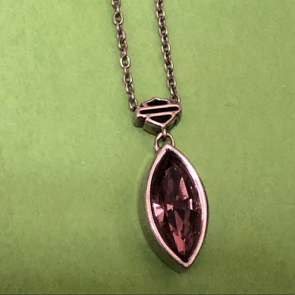 Sterling Silver Harley Davidson Necklace - Picture 6 of 7